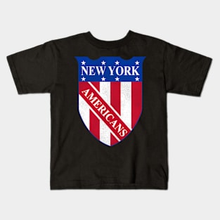 New York Americans Hockey Team Kids T-Shirt